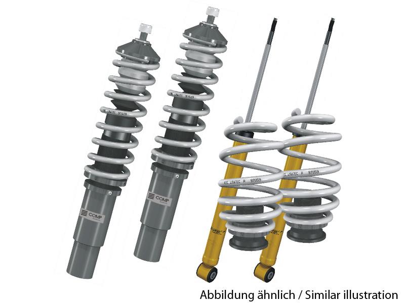 COMP Gewindefahrwerk VOLKSWAGEN Golf II + Jetta II 19E 08.83-91 | VA:0-80 HA: 0-80